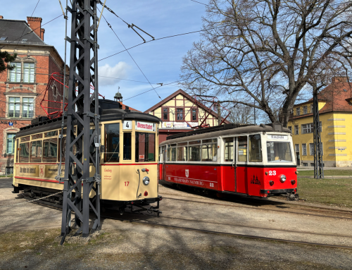 Einsatz des Tw 17 zu Ostern und zum Tag der Industriekultur