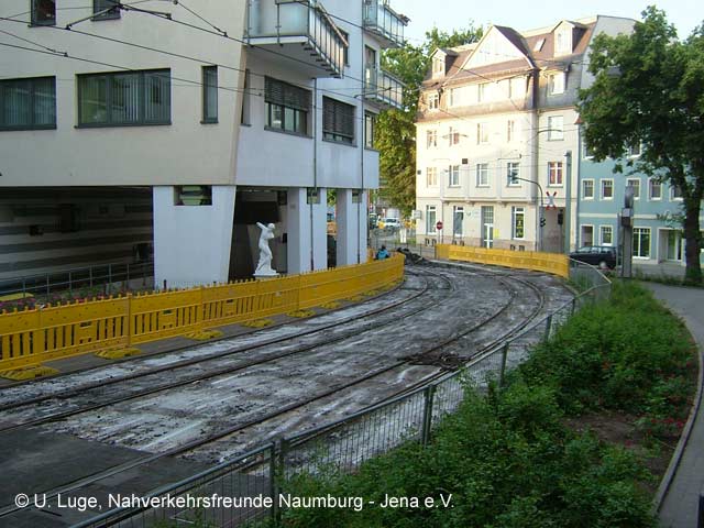 Der Bereich der Grietgasse einen Tag nach Beginn der Bauarbeiten am 02.07. Der Bereich der Grietgasse einen Tag nach Beginn der Bauarbeiten am 02.07.